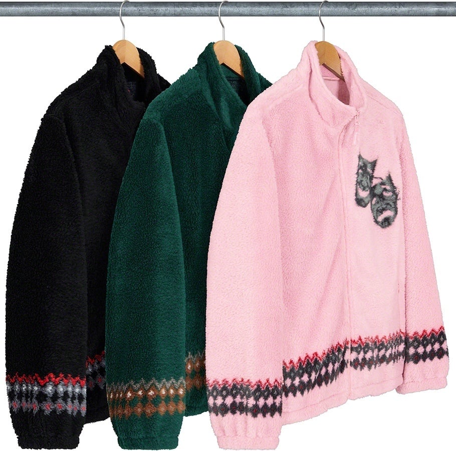 Drama Mask Fleece Jacket